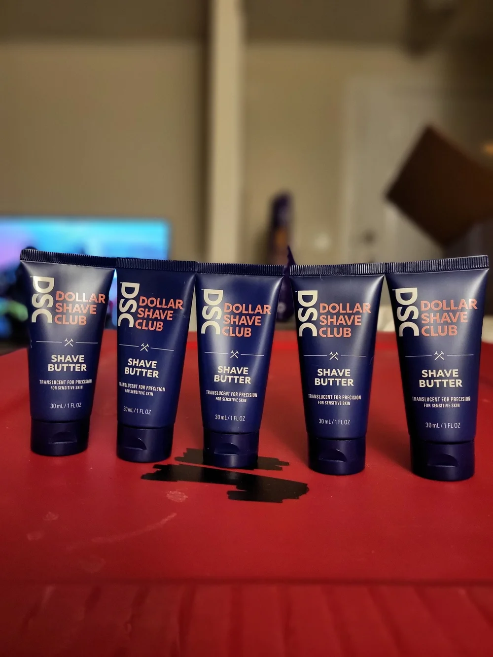Dollar Shave Club Men’s Shave Butter - Blue (30 mL) 5ct